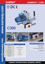 SAMWAY C300  Hydraulic Hose Cutting Machine