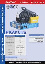 SAMWAY P16AP Ultra  Hydraulic Hose Crimping Machine