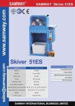 SAMWAY Skiver 51ES  Hydraulic Hose Skiving Machine