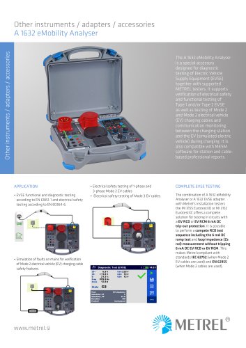 A 1632 eMobility Analyser EN