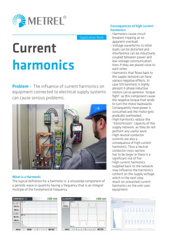 Application note: Current harmonics