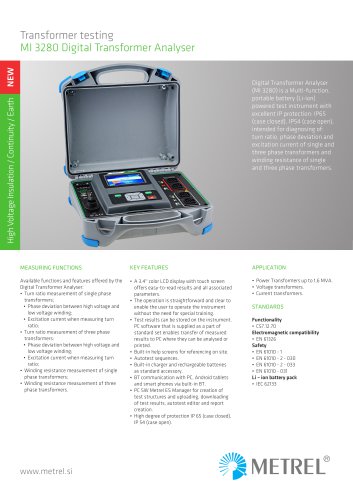 MI 3280 DT Analyser EN