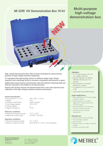 MI 3299 HV demo BOX