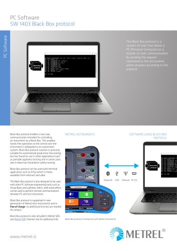 SW 1403 Black Box protocol EN