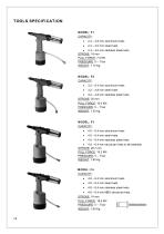 Manuale rivettatrici olopneumatiche - 14