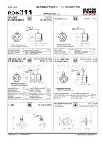 Catalogo ROK motoriduttore corrente continua - 10