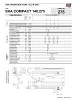 Catalogo SKA COMPACT assi lineari all in one 2012 - 6