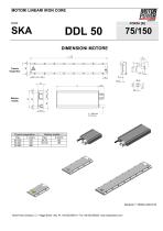 Catalogo SKA DDL motori lineari iron core - 11