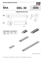 Catalogo SKA DDL motori lineari iron core - 9