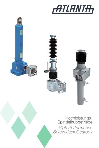 HS High Performance Screw Jack Gearbox