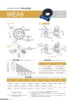 WEA series heavy-duty outer frame oil-sealed slewing drive