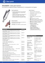 Data sheet FA 510