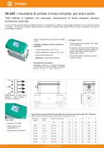 Data sheet - VA 525 - IT - 1