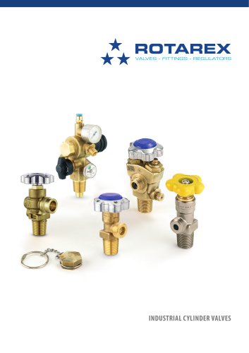 Valves for industrial gases