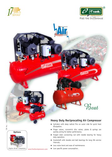 Beat Reciprocating Air Compressor