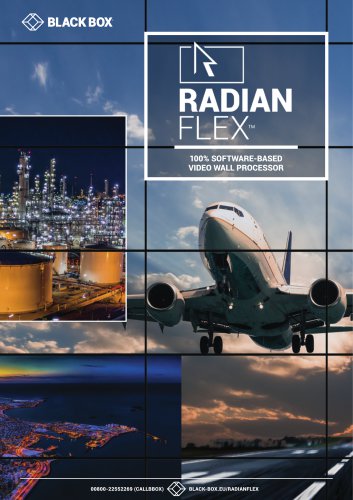 Radian Flex Video Wall Software