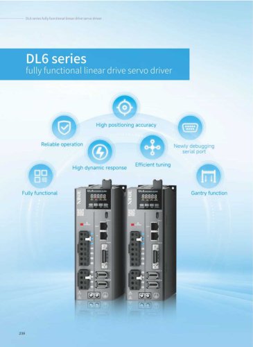 XINJE DL6 Series Linear Servo Drive Catalog