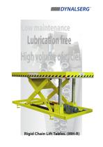 Rigid chain lift tables MH-R