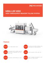 High Throughput Reagent Filling System MRA-LSF-850