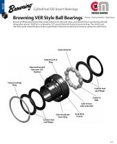 Browning® VER Style Ball Bearings