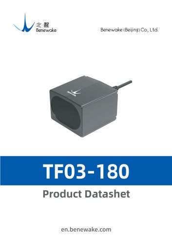 Benewake TF03-180 series Product Datashet V1.2.2