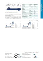configuration options UV plant PURION 2501 PVC-U
