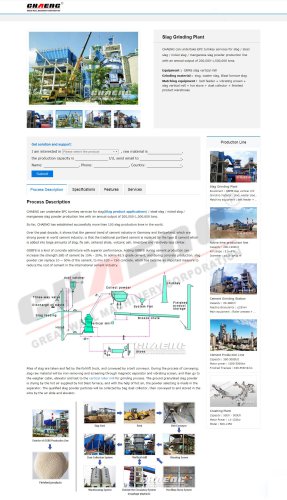 slag grinding plant+CHAENG