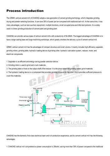 SLAG VERTICAL ROLLER MILL THE GRMK