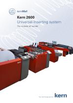 Kern 2600 Universal-Inserting system