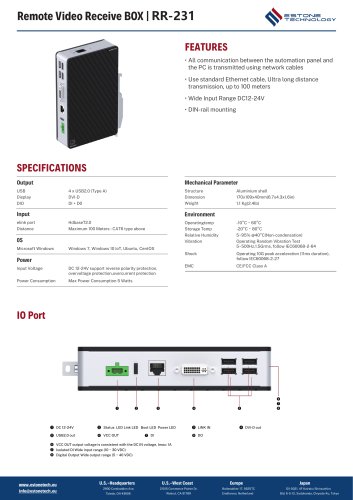 RR-231 Datasheet