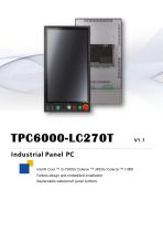 TPC6000-LC270T Datasheet