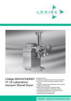 Lödige DRUVATHERM® VT 20 Laboratory Vacuum Shovel Dryer