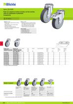 Ruote e ruote con supporto con rivestimento in poliuretano - 6