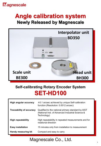 Laserscale SET-HD100 Flyer