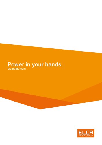 CATALOGO GENERALE Power in your hands