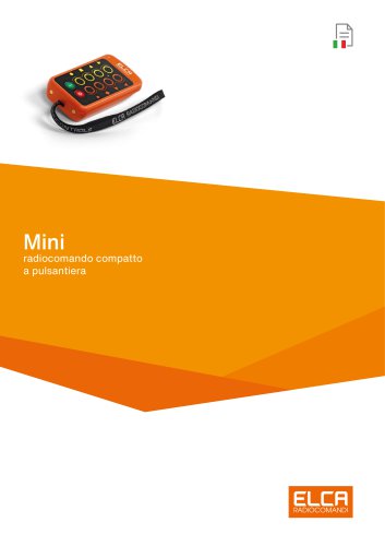 MINI radiocomando compatto a pulsantiera
