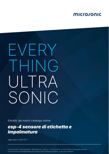 esp-4 sensore di etichetta e impalmatura