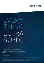 pico+TF ultrasonic level sensors