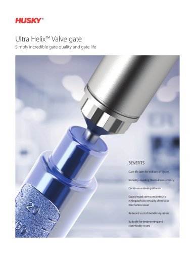 ultra helix valve gate