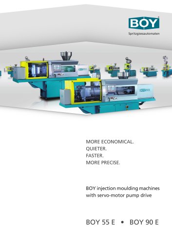 E-Series injection moulding machine