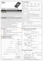 Counting sensor DS series