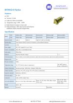 Plastic liquid level sensor LLSDTM12-O series