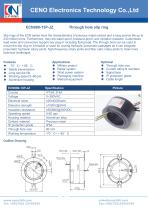 CENO Airborne antenna slip ring ECN080-13P-JZ