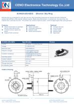 CENO Ethernet slip ring with 25.4mm hole ECN025-25S-02EG