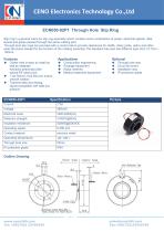 CENO Hollow shaft slip ring for package machine ECN050-02P1