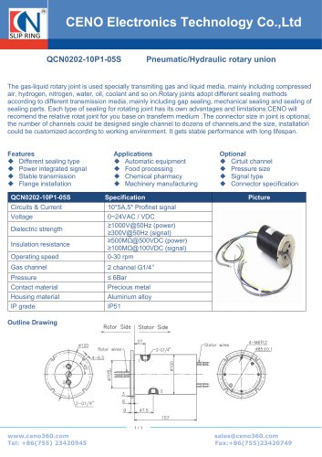 CENO Robot swivel QCN0202-10P1-05S