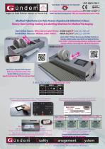 Rotary Reel Cutting-Sealing & Labelling Machine for Medical Packaging