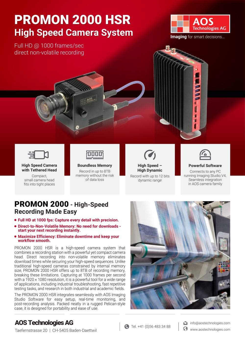 PROMON 2000 HSR - AOS Technologies AG