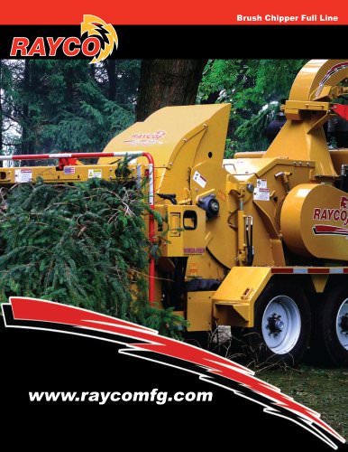 Full Brush Chipper Line Catalog