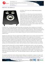Waterproof Marine level stainless steel panel mount trackball mouse